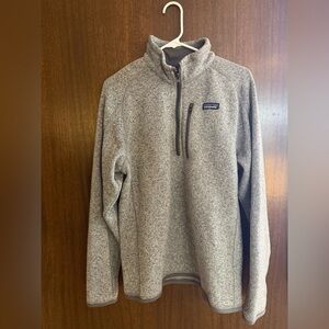 Patagonia Men's Better Sweater Zip-Up Sweater in Heather Gray